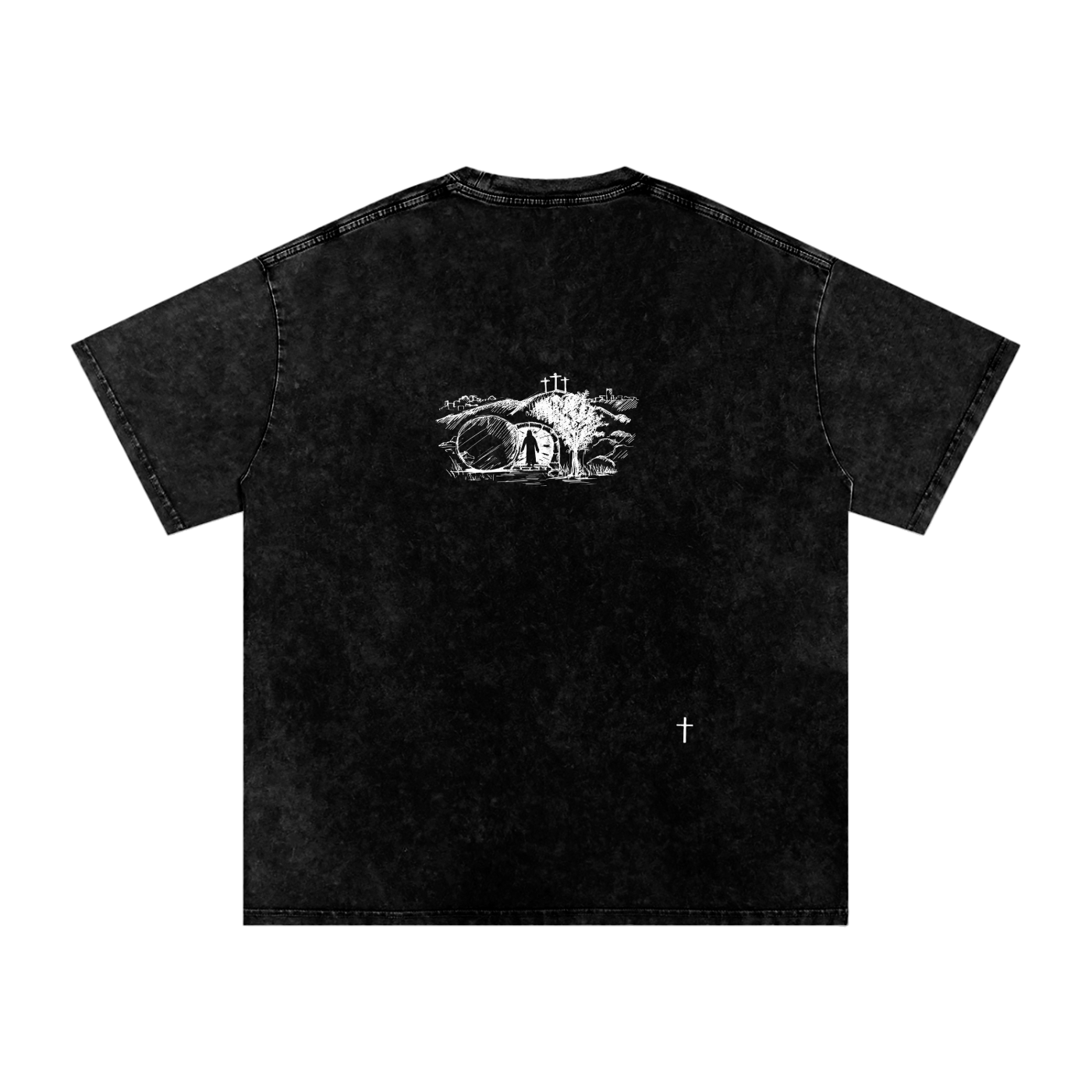 Acid Wash Oversize T-Shirt - 250 GSM
