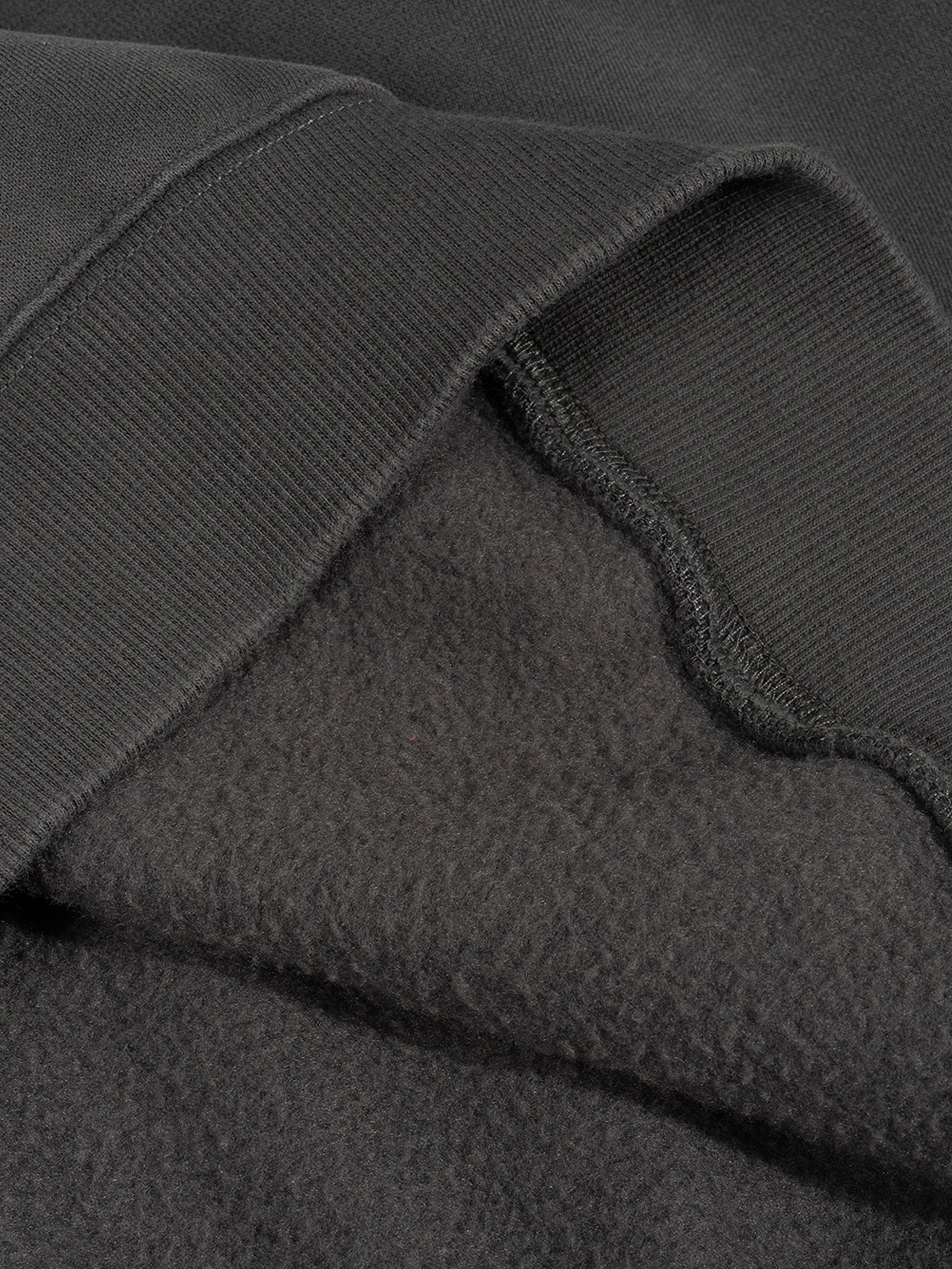 Frayed Sunfade Boxy Fleece Hoodie