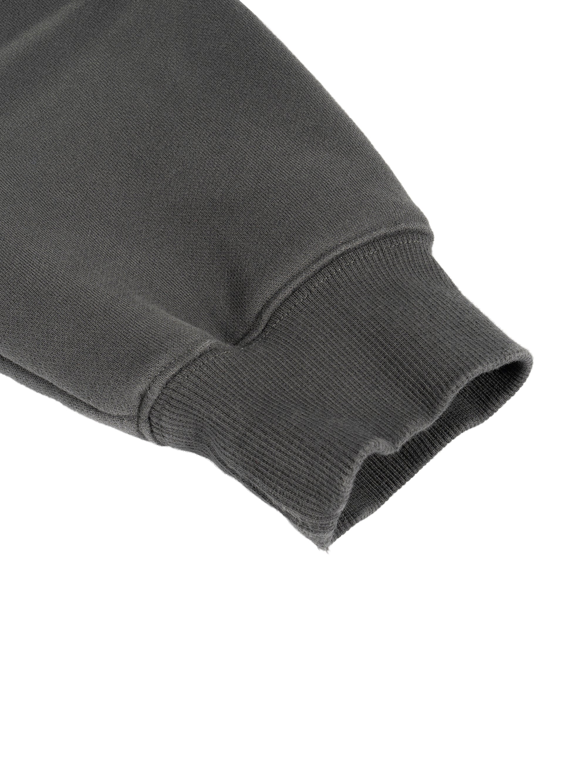 Frayed Sunfade Boxy Fleece Hoodie
